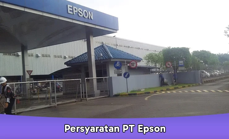 persyaratan pt epson