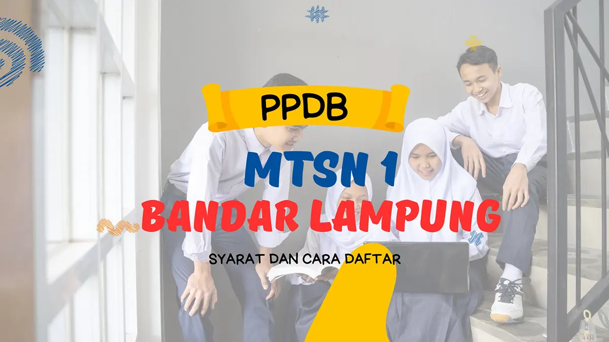 PPDB MTSN 1 Bandar Lampung